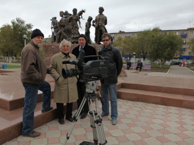 «Великое безумие пчёл». Съемочная группа в Актобе