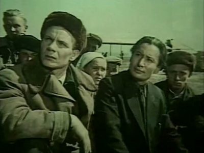 «Беспокойная весна» (1956). Шахан Мусин в роли парторга