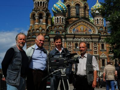 «Трагедия триумфатора». Съемки в Санкт-Петербурге